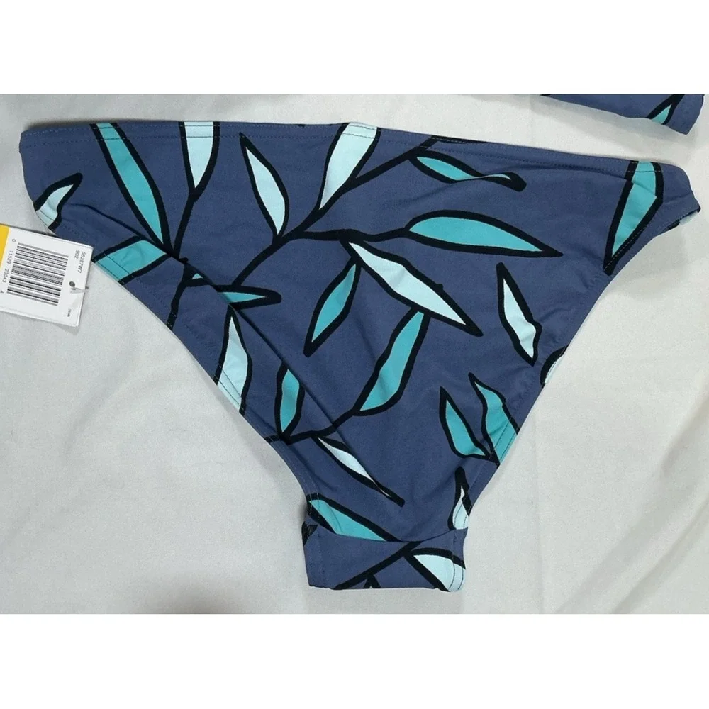 NWT Calvin Klein Swimsuit Tankini Bikini 3pc Set Sz Medium Top, Bottom, Skirt